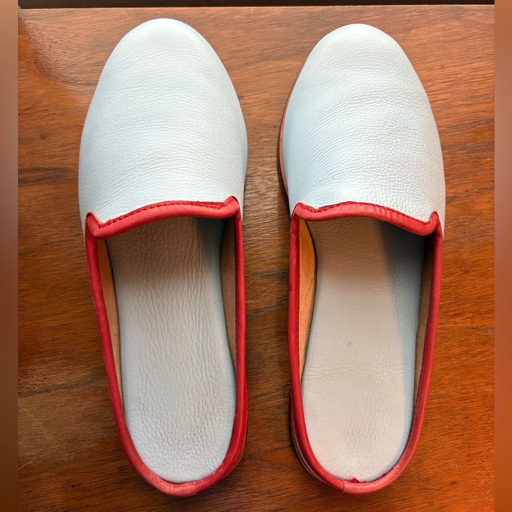Ladies Leather Slides
